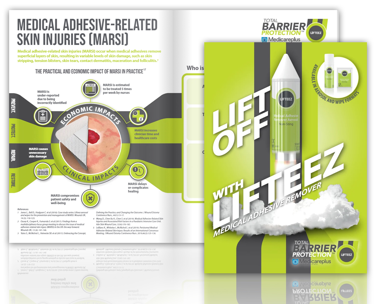 Lifteez Medical Adhesive Remover - MARSI Guide