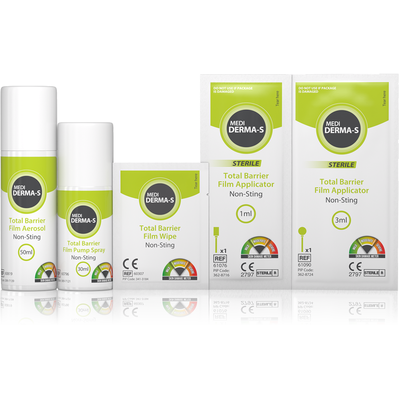 Medi Derma-S Total Barrier Film Range