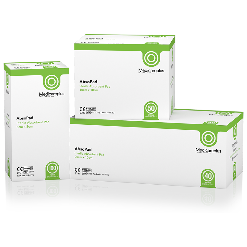 AbsoPad - Sterile Perforated Film Faced Absorbent Dressing