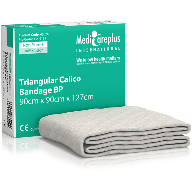 Triangular Calico Bandage BP